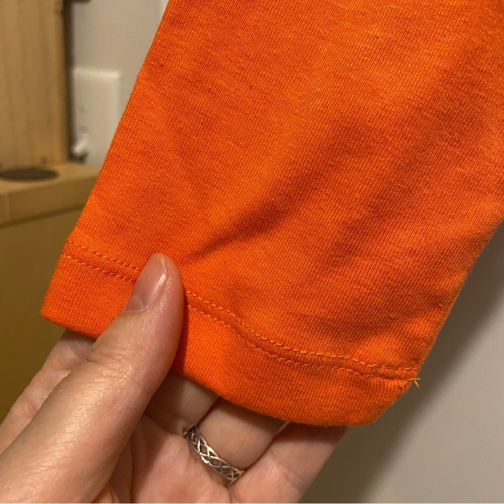 Orange Long Sleeve Bodysuit - Picture 4 of 6
